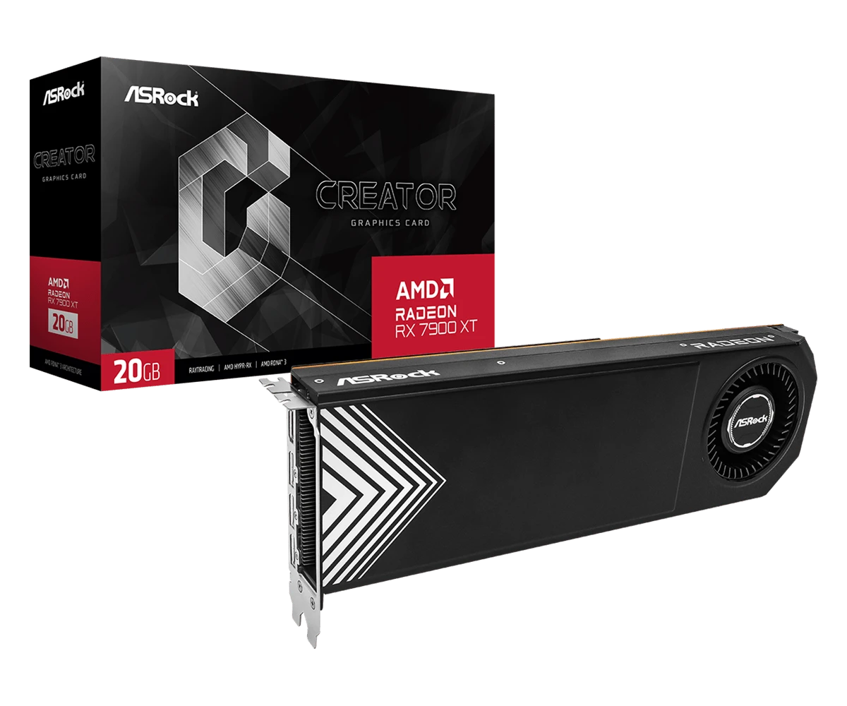 ASRock Radeon RX 7900 XT Creator 20GB